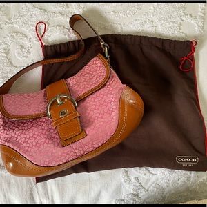 Pink Coach purse
